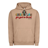 Pigment Burro christmas for god so loved john 3 16 Urban Hoodie - Jasminsmagicworld