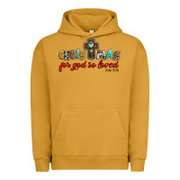 Pigment Peanut Butter christmas for god so loved john 3 16 Urban Hoodie - Jasminsmagicworld