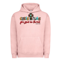 Pigment Salmon christmas for god so loved john 3 16 Urban Hoodie - Jasminsmagicworld