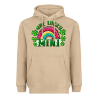 Mushroom st patricks day one lucky mini Heavyweight Hoodie - RanaPortraitStore