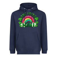 Navy st patricks day one lucky mini Heavyweight Hoodie - RanaPortraitStore