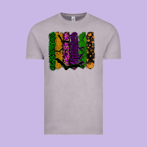 Halloween Brushstroke Vintage Tee Designed By Ranaportraitstore