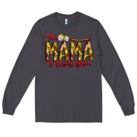 Smoke this mama is raising ballers softball and baseball Long Sleeve Tee - CowhideDigitalArt