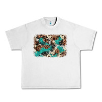 Lunar Rock Cowhide Turquoise Glitter Urban Heavy Tee - FaDigitalArtStudio
