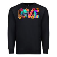 Black turtle love Premium Sweatshirt - RanaPortraitStore