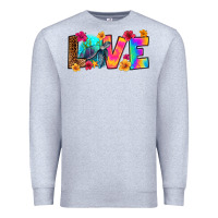Heather Grey turtle love Premium Sweatshirt - RanaPortraitStore