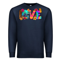 Navy turtle love Premium Sweatshirt - RanaPortraitStore
