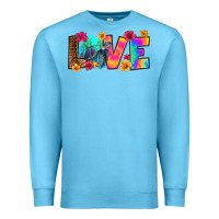 Ocean Blue turtle love Premium Sweatshirt - RanaPortraitStore