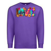 Purple turtle love Premium Sweatshirt - RanaPortraitStore