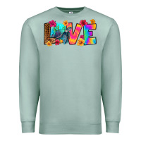Seafoam turtle love Premium Sweatshirt - RanaPortraitStore