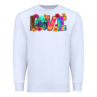 White turtle love Premium Sweatshirt - RanaPortraitStore