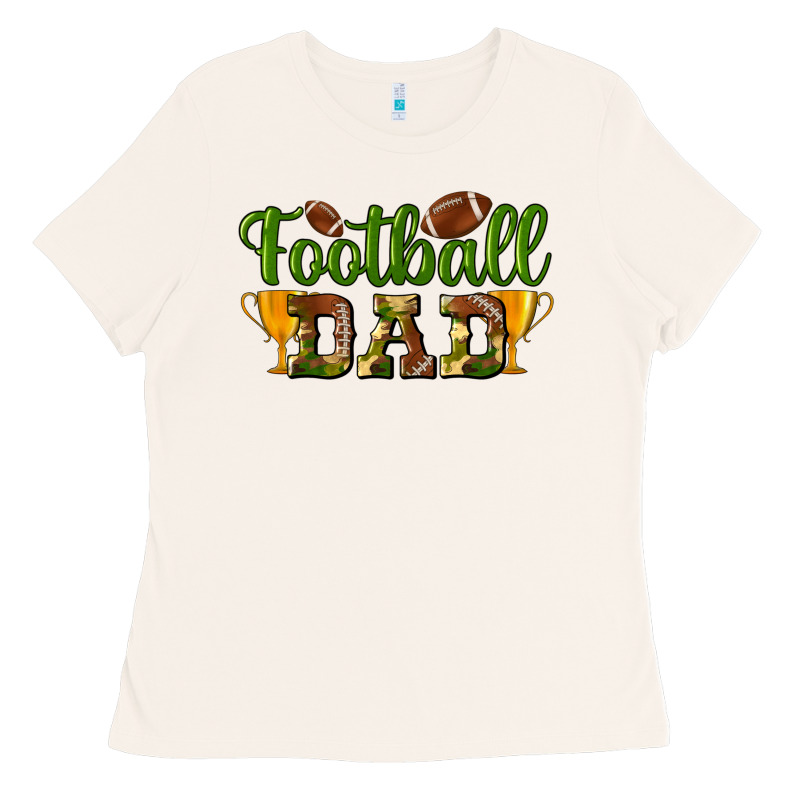 Football Dad Ladies Tee by BundleAndBundleShop | Teevron