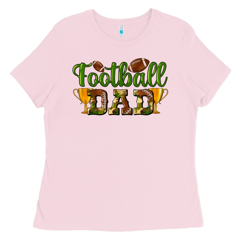 Football Dad Ladies Tee by BundleAndBundleShop | Teevron