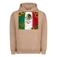 Pigment Burro preview cactus sunflower mexican flag Urban Hoodie - Jasminsmagicworld