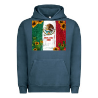 Pigment Midnight Navy preview cactus sunflower mexican flag Urban Hoodie - Jasminsmagicworld
