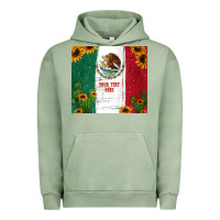 Pigment Oil Green preview cactus sunflower mexican flag Urban Hoodie - Jasminsmagicworld