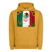 Pigment Peanut Butter preview cactus sunflower mexican flag Urban Hoodie - Jasminsmagicworld