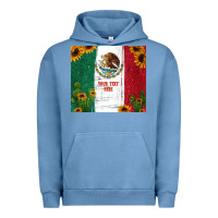 Pigment Pebble Blue preview cactus sunflower mexican flag Urban Hoodie - Jasminsmagicworld