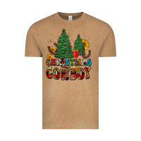 Vintage Camel christmas cowboy Vintage Tee - FaDigitalArtStudio