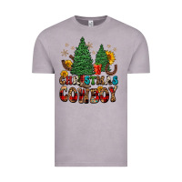 Vintage Zinc christmas cowboy Vintage Tee - FaDigitalArtStudio