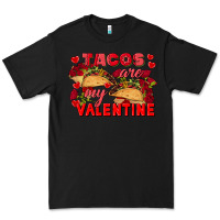 Black Tacos are my Valentine Valentine's Day Premium Tee - FaDigitalArtStudio