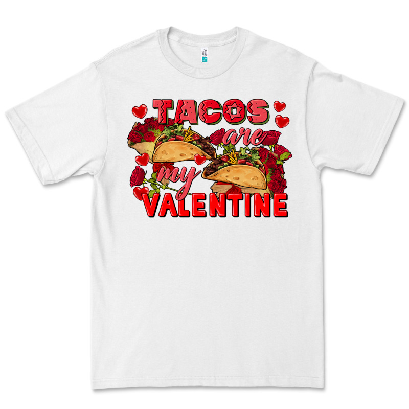 Tacos Are My Valentine Valentine's Day Premium Tee by FaDigitalArtStudio | Teevron