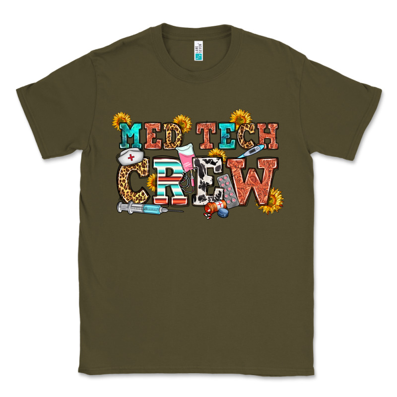 Med Tech Crew Classic Tee by OliviaCreatesArt | Teevron