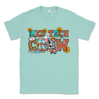 Seafoam med tech crew Classic Tee - OliviaCreatesArt