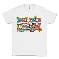 White med tech crew Classic Tee - OliviaCreatesArt