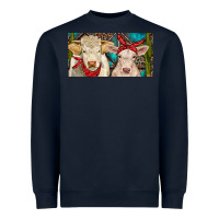 Charolais Bull And Calf Heavyweight Sweatshirt | Teevron
