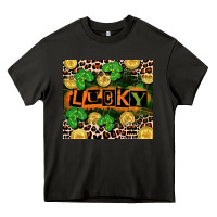 Asphalt St. Patricks Day lucky Heavy Core Tee - CowGirlArtShop