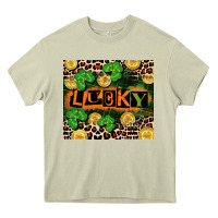 Mossy St. Patricks Day lucky Heavy Core Tee - CowGirlArtShop