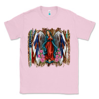 Bubblegum Pink lady of guadalupe th of july Classic Tee - Jasminsmagicworld