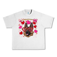Lunar Rock valentine's german shepherd Urban Heavy Tee - RanaPortraitStore