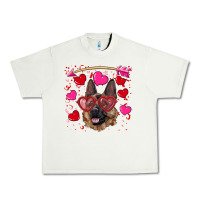 Pistachio valentine's german shepherd Urban Heavy Tee - RanaPortraitStore