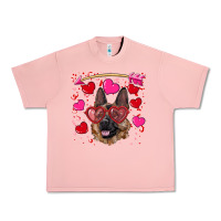 Salmon valentine's german shepherd Urban Heavy Tee - RanaPortraitStore