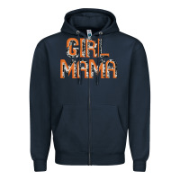 Navy Girl mama Zipper Hoodie - JahusDesignShop