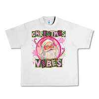 Lunar Rock Pink Christmas Vibes Santa Urban Heavy Tee - FaDigitalArtStudio