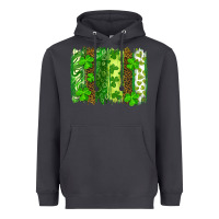 Smoke st patricks day brush stroke Heavyweight Hoodie - RanaPortraitStore