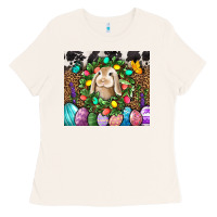 Bone Easter Bunny Tumbler Ladies Tee - BundleAndBundleShop