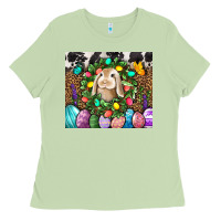 Matcha Easter Bunny Tumbler Ladies Tee - BundleAndBundleShop