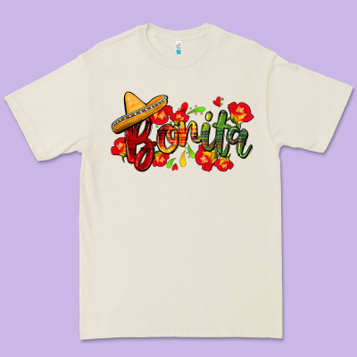 Bonita Premium Tee Designed By Fadigitalartstudio