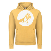 Vintage Mustard praying mantis Vintage Hoodie - DesigneFamous