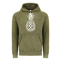 Vintage Olive pineapple sunset Vintage Hoodie - DesigneFamous