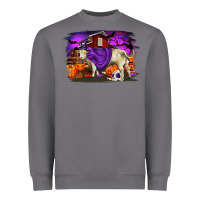 Storm Charolais Bull Halloween Heavyweight Sweatshirt - RanaPortraitStore