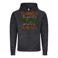 Vintage Black flannels hayrides pumpkins bonfires Vintage Hoodie - CowhideDigitalArt