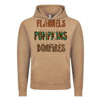 Flannels Hayrides Pumpkins Bonfires Vintage Hoodie | Teevron