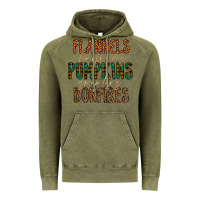 Vintage Olive flannels hayrides pumpkins bonfires Vintage Hoodie - CowhideDigitalArt