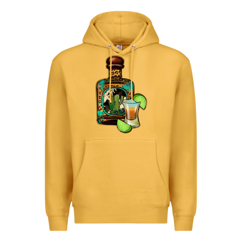 Tequila Bottle Premium Hoodie by Jasminsmagicworld | Teevron