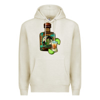 Oatmeal Heather tequila bottle Premium Hoodie - Jasminsmagicworld